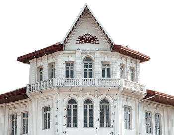 Low angle view of building against sky