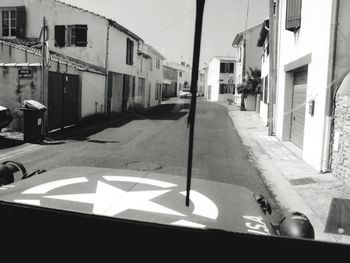 Street amidst buildings in city