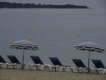 The beach of cannes