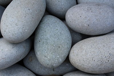 Full frame shot of pebbles