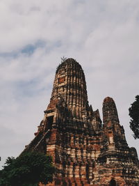 Low angle view of a temple