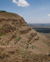 Volcanic caldera on menengai crater, nakuru county, kenya