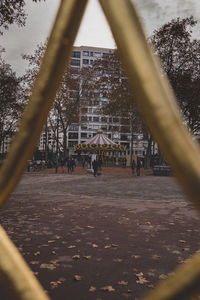 People playing in playground