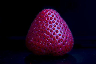 Close-up of strawberry on table