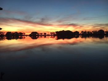 Scenic view of sunset