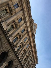 Low angle view of historical building