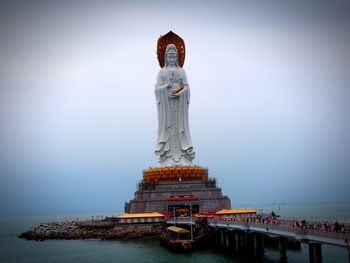 Statue of liberty against sky