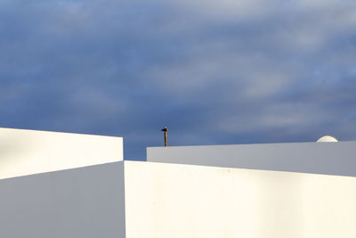 Low angle view of building against sky