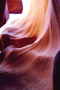Rock formations in desert