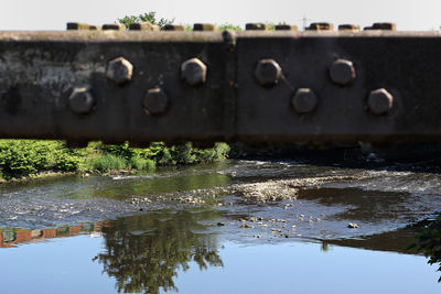 Scenic view of river against sky