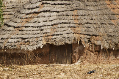 Panoramic shot of roof