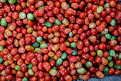 Full frame shot of tomatoes