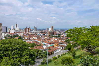 Buildings in city