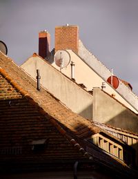 Low angle view of building against sky