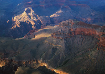 High angle view of mountain