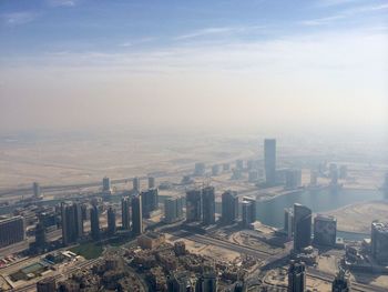 Aerial view of cityscape