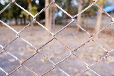 Full frame shot of chainlink fence