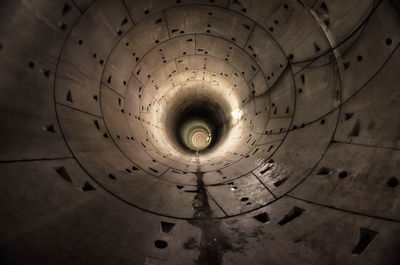 Low angle view of ceiling