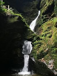 Waterfall in forest