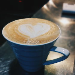 Close-up of coffee cup