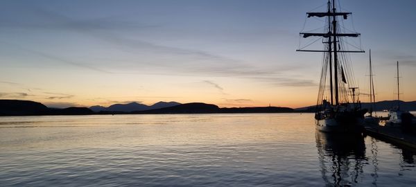 Oban sunset, scotland 