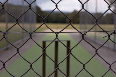 Full frame shot of chainlink fence