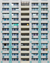 Low angle view of building in city