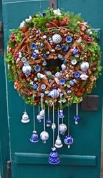 Multi colored decoration hanging