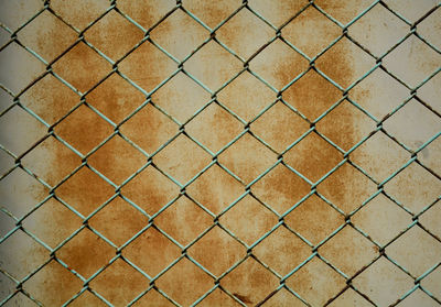 Full frame shot of chainlink fence