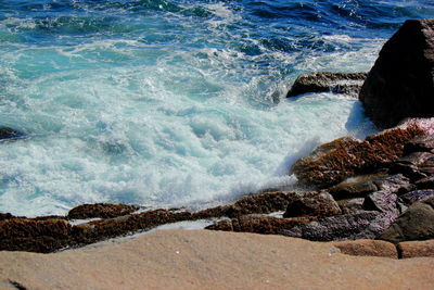 Scenic view of beach