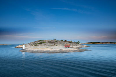 Strömstad on the swedish west coast