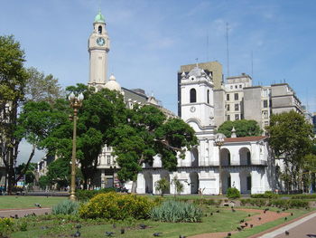 View of bell tower against sky