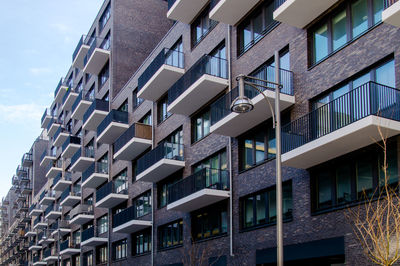 Low angle view of building against sky