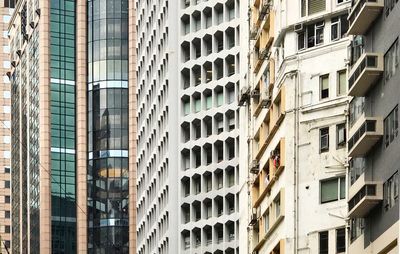 Low angle view of building in city