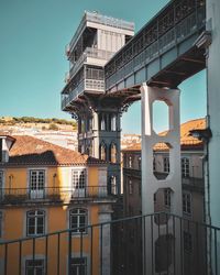 Low angle view of buildings against sky