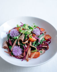 Close-up of food in plate