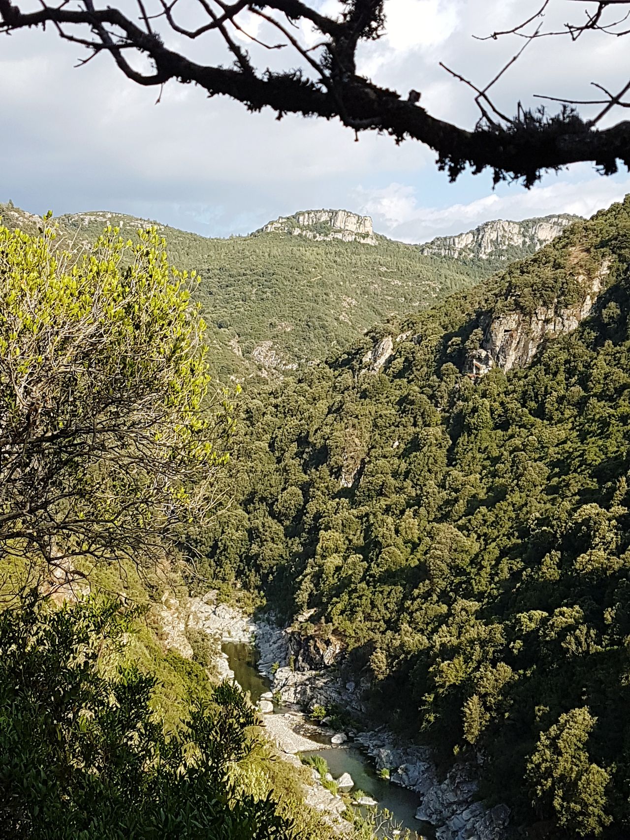 Punto panoramico sul Flumendosa