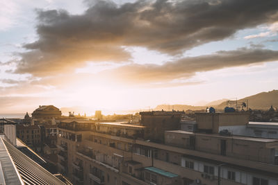 Cityscape against sky