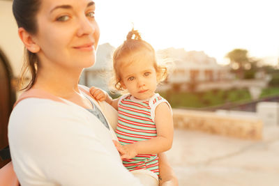 Mother and son