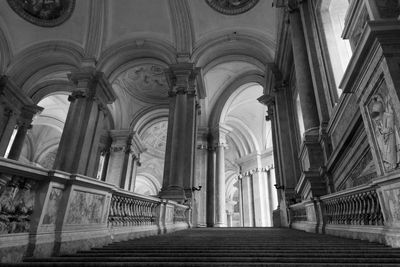 Low angle view of historical building