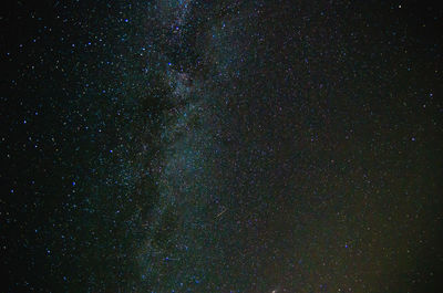 Low angle view of stars in sky at night