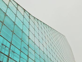 Low angle view of modern building