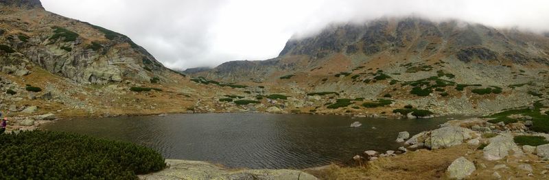 Scenic view of mountains