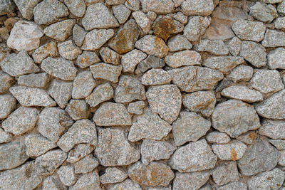 Full frame shot of stone wall