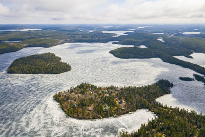 Cottage country isolation in northwestern ontario