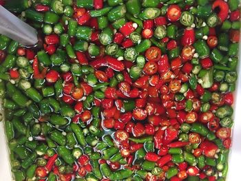 Full frame shot of tomatoes