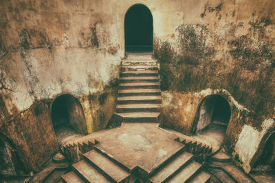 Staircase of old building