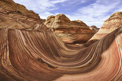 View of rock formation