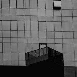Low angle view of modern building