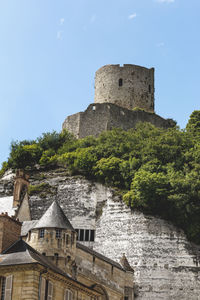 Old ruin building against sky